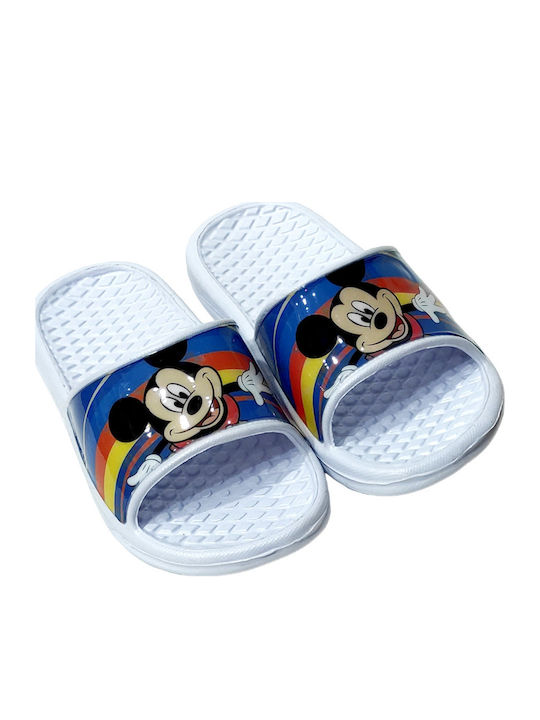 Παντοφλα Αγορι Disney Micky Hr13616 Ασπρο 24-31