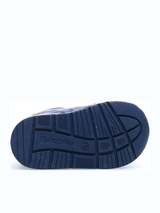 Παιδικά Sneakers High με Σκρατς Γκρι