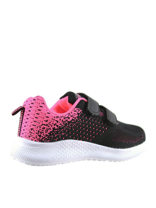 Zak Shoes Kids Athletic 29/022 Black Fuchsia