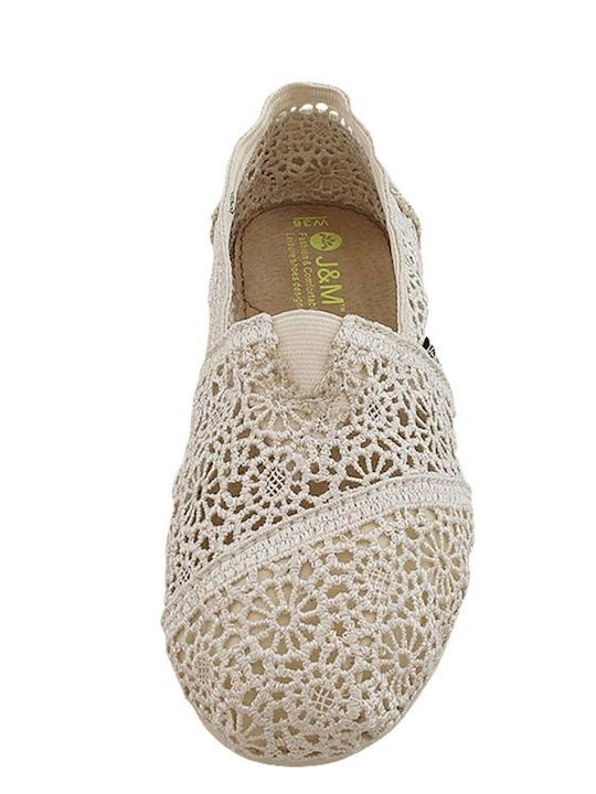 Детски Espadrilles Joy & Mario Бежови Famous Kids