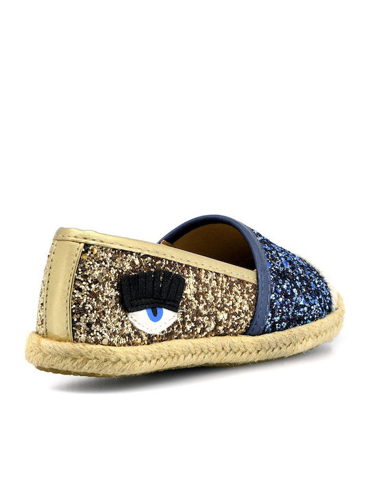 Papistas Kids Παιδικές Espadrilles Slip-On Mehrfarbig