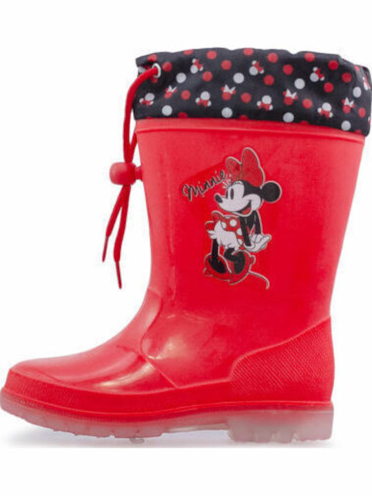 Disney Marvel Dc Minnie Rain Boot Lights Μπότες Φωτάκια D3010356s-0047