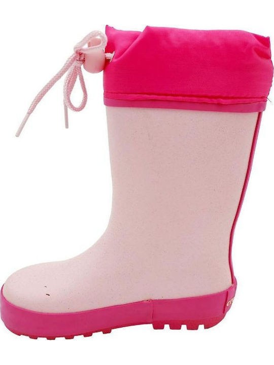 Crecendo Παιδικές Γαλότσες Rosa