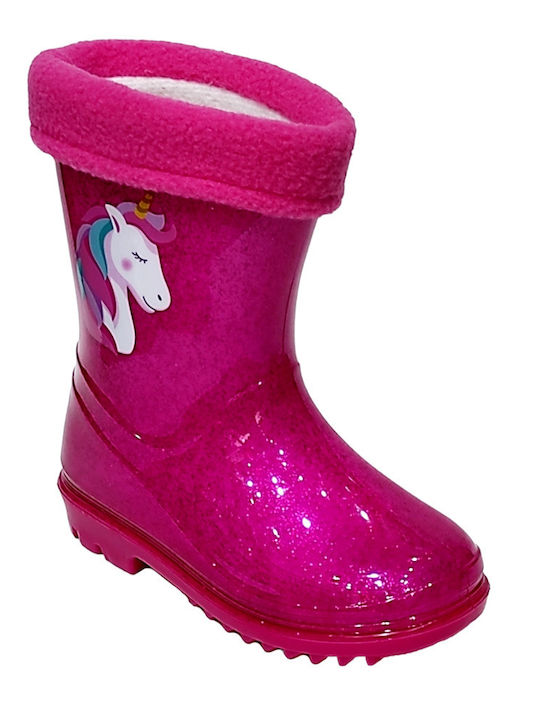 Giardino D'Oro Kids Wellies Yj-516 Fuchsia