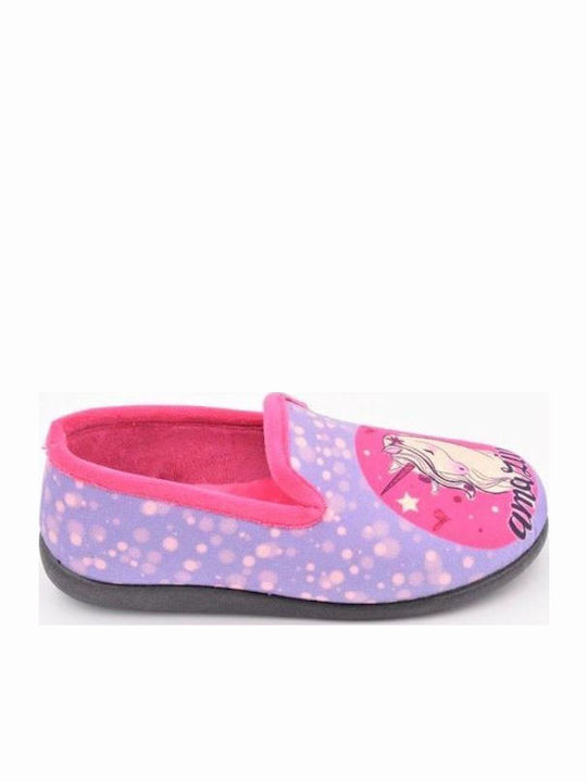 Sabino Kinderhausschuhe Fuchsie