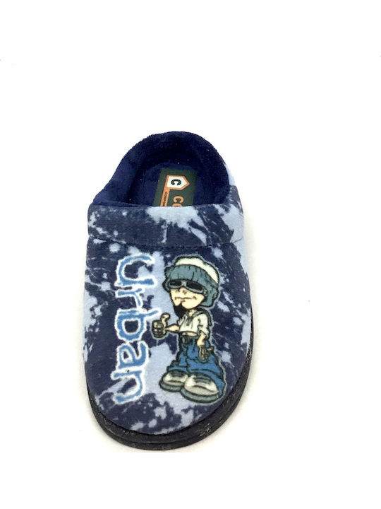 Comfy Anatomic Kids Slippers Blue
