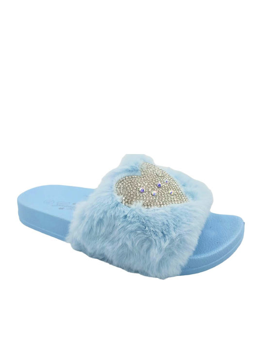 Giardino D'Oro Kids Slippers Blue