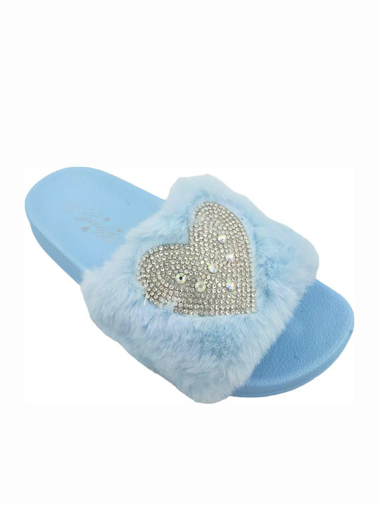 Giardino D'Oro Kids Slippers Blue