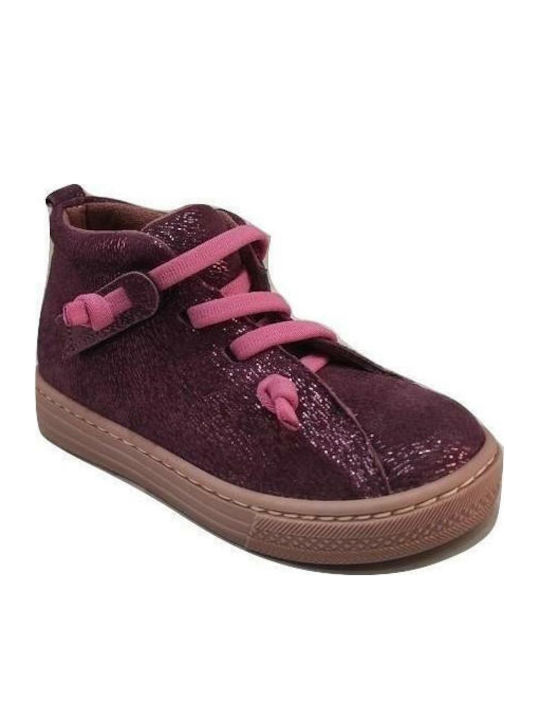Kids Ankle Boots Papillon Burgundy