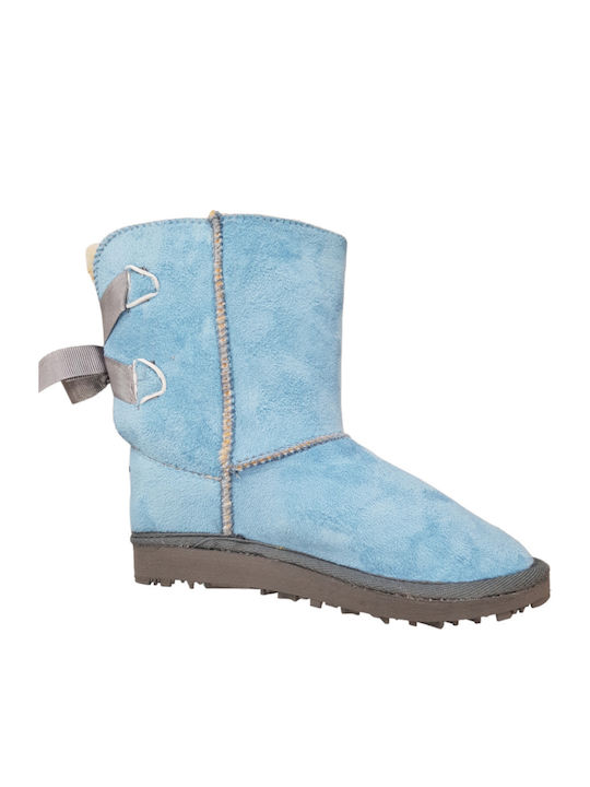 Kinderstiefel Mädchen Pelz Icon 265-20 Hellblau Fiofgo