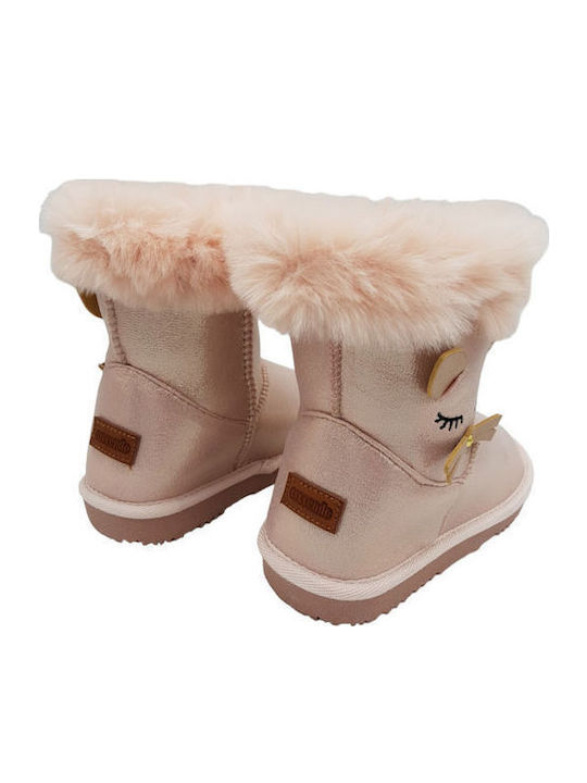 Μπότες Beige Crecendo