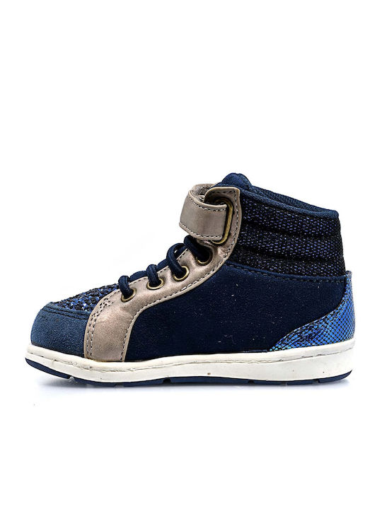 Papistas Kids Kids Boots with Laces Blue