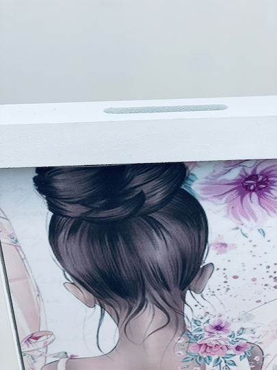 Riniotis Wishes Board with Ballerina Theme Made of Wood