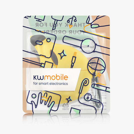 KWmobile Θήκη Σιλικόνης σε Κίτρινο χρώμα για Apple AirPods 3