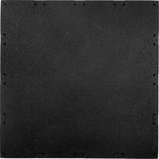 inSPORTline Δάπεδο Οργάνων Γυμναστηρίου Μαύρο 100x100x2cm 1τμχ