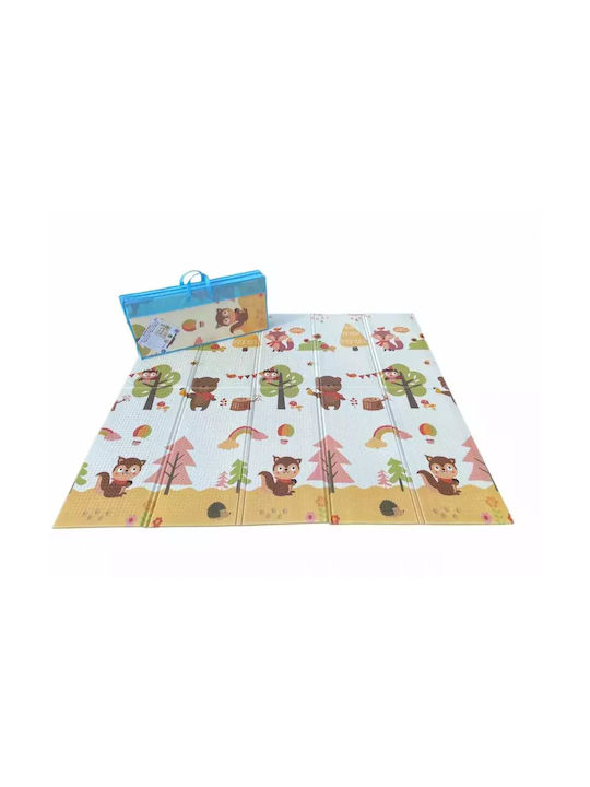Playmat Kids Rug Height Meter Giraffe Forest 194cm x 156cm 1cm