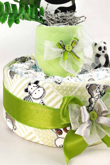 Dama Koupa Diaper Cake made of Wood