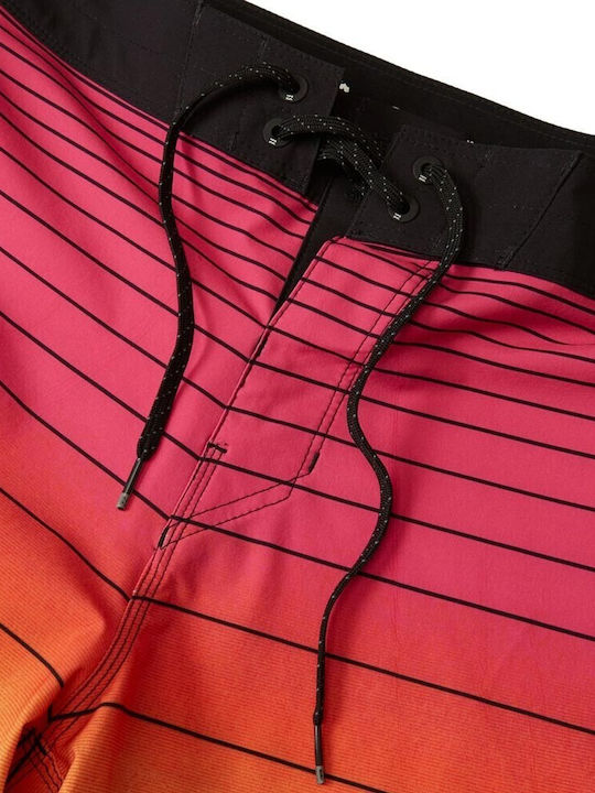 73 Stripe Pro Ανδρικό Μαγιό Σορτς Neon με Ρίγες