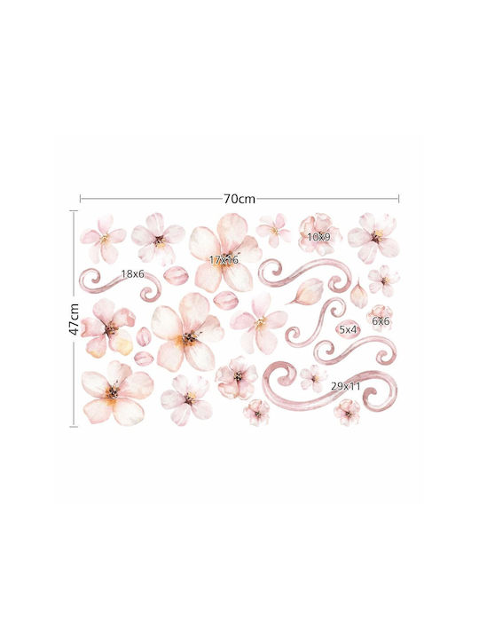 Caravelshop Autocolant Decorativ pentru Copii Sticlă 70x47buc