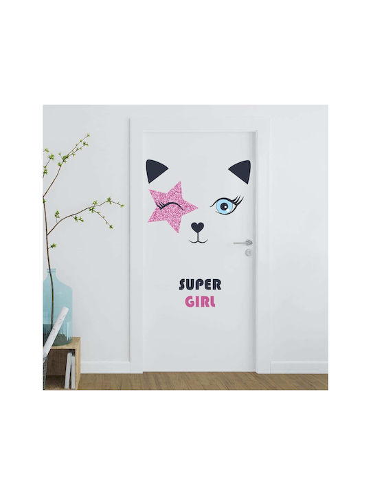 Caravelshop Autocolant Decorativ pentru Copii Ușa 50x40buc