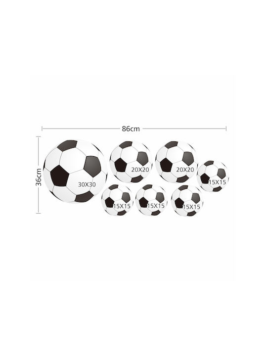 Caravelshop Kinder Wandsticker Wand 86x36cm