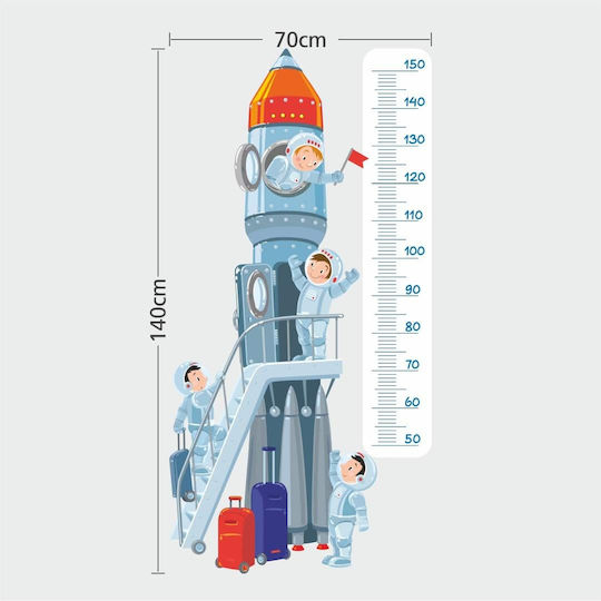 Travelers in Space Kids Wall Stickers