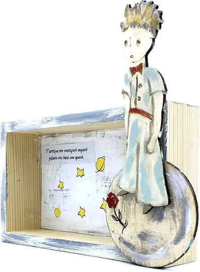 Handmade Wooden Framed Small Little Prince Space Seil