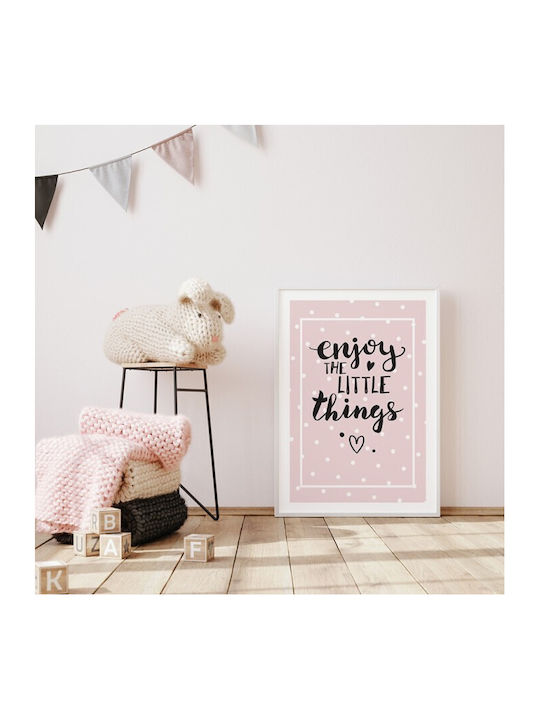 Αφίσες Poster Enjoy Little Things Χαρτί 15x20cm