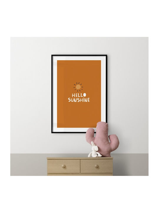 Αφίσες Poster Hello Sunshine Χαρτί 15x20cm