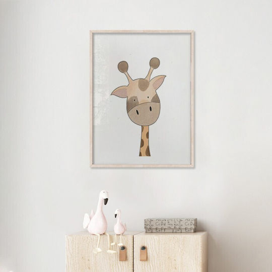 Giraffe Poster Paper 15x20cm
