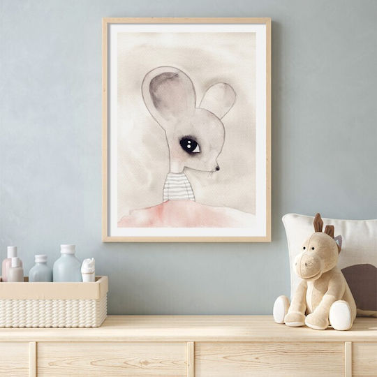 Cute Mouse Poster Poster Paper 15x20cm