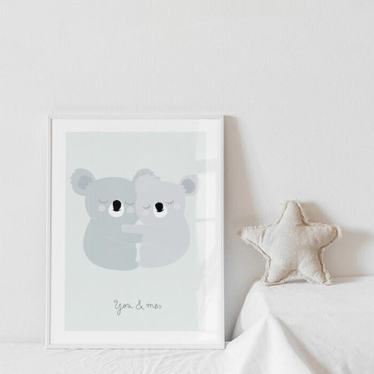 Posters Poster in Love Koalas Paper 15x20cm