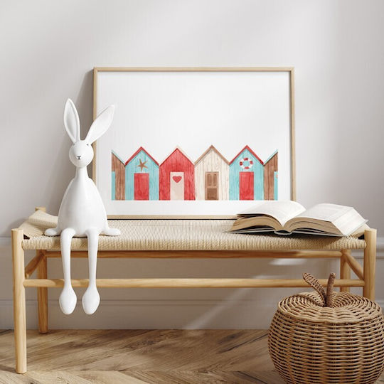 Colorful House Posters Paper 20x15cm