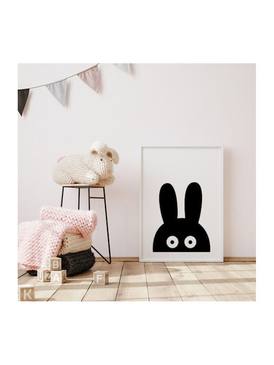 Αφίσες Poster Black Rabbit Χαρτί 15x20cm
