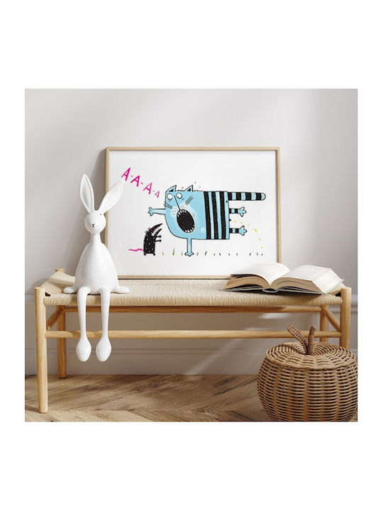 Poster Cat Fear Paper 20x15cm