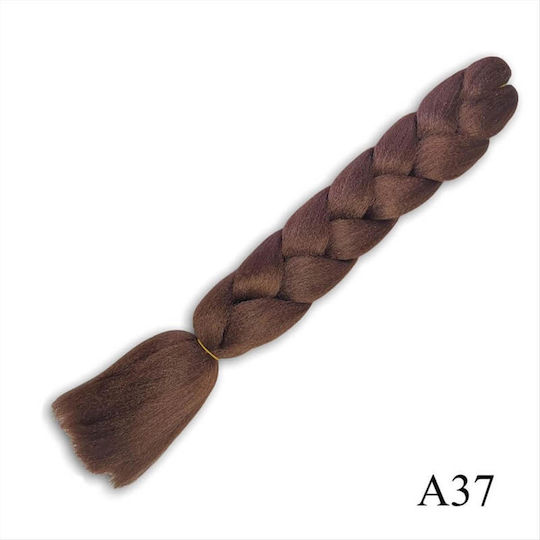 Extension with Natural Hair in Chestnut Color 125cm Hair