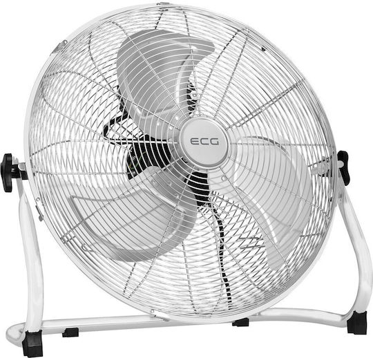 ECG Ανεμιστήρας Δαπέδου 100W Διαμέτρου 45cm Γκρι