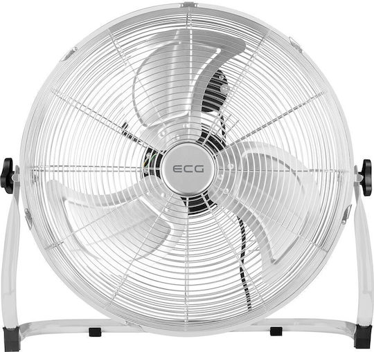 ECG Ανεμιστήρας Δαπέδου 100W Διαμέτρου 45cm Γκρι