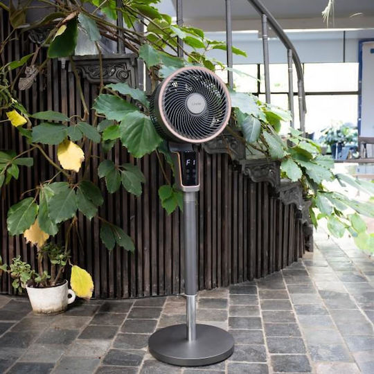 Livoo DOM486 Ανεμιστήρας Ορθοστάτης 70W με Τηλεχειριστήριο Γκρι