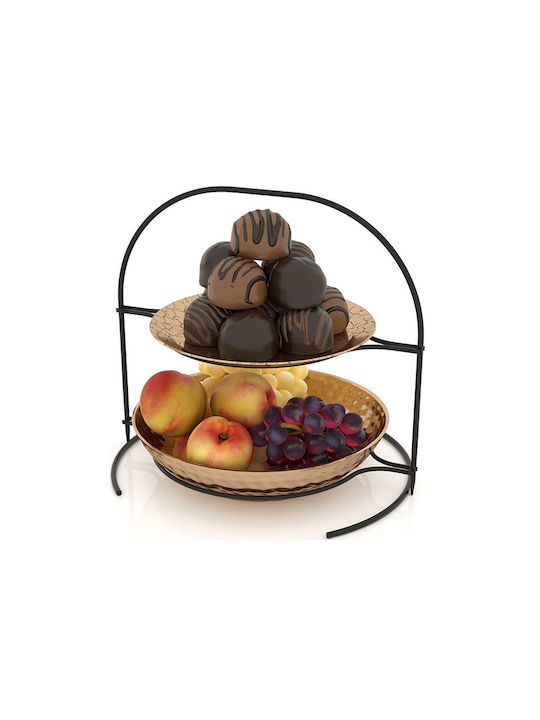 Tekno-Tel Tabletop Metal Base 24x24x28cm Black