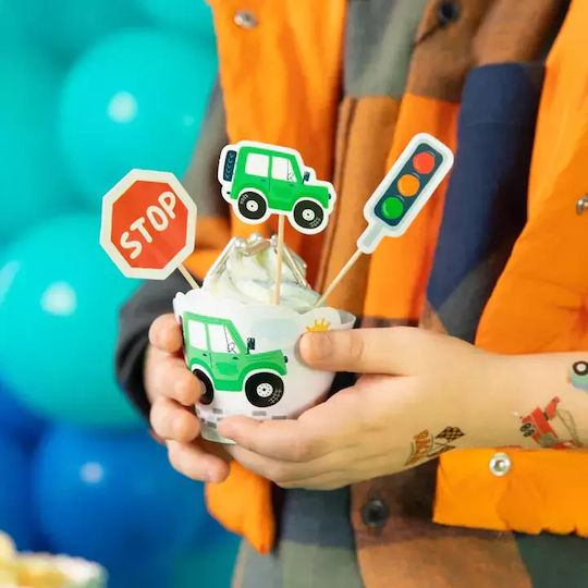 Οχήματα Cup Cake Wrappers 6 Τεμ