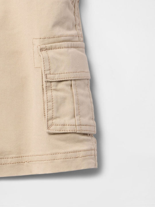 Детски шорт/бермуда Платнен Bedrock Beige