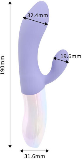 Nox Ava Vibrator Kaninchen Blau