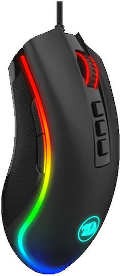 Redragon M711 Cobra V2 RGB Gaming Ποντίκι 10000 DPI Μαύρο