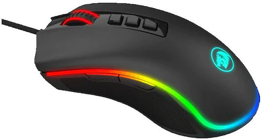 Redragon M711 Cobra V2 RGB Gaming Ποντίκι 10000 DPI Μαύρο
