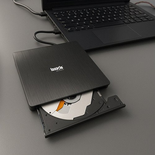 Izoxis Extern Unitate optică Înregistrare/Citire CD / DVD/CD