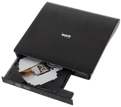 Izoxis Extern Unitate optică Înregistrare/Citire CD / DVD/CD