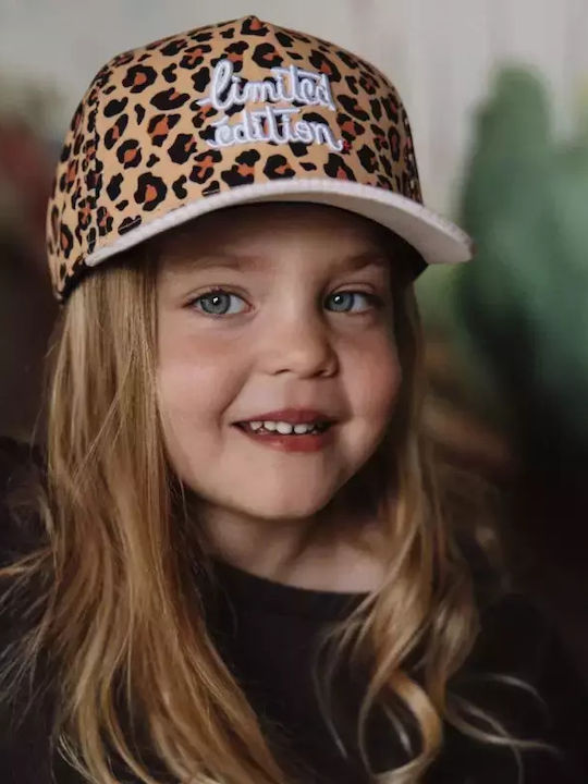 Hello Hossy Kids' Hat Jockey Beige