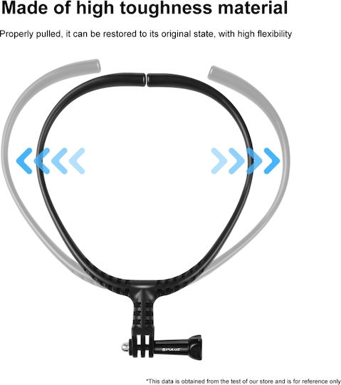 Adjustable Neck Mount Puluz Lazy Action Cameras GoPro Black