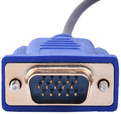 Cable HDMI male - VGA male 1.8m Μαύρο